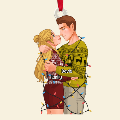 Personalized Gifts For Couple Christmas Ornament