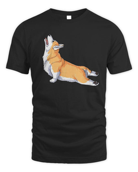 Corgi Yoga