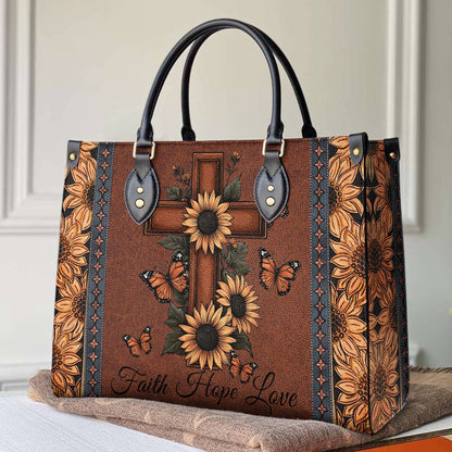 Leather Bag Faith Hope