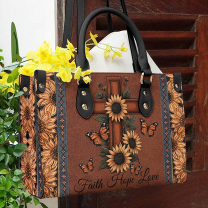 Leather Bag Faith Hope