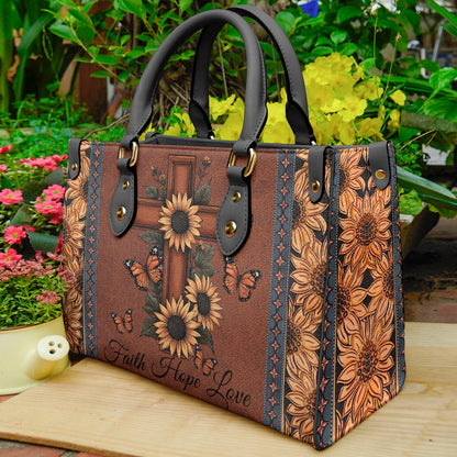 Leather Bag Faith Hope