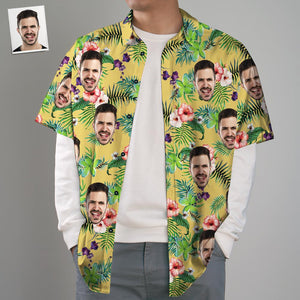 Personalized Hawaiian Shirt Custom Face Shirt Fashion Apparel Hip Hop Style