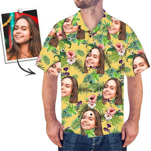 Personalized Hawaiian Shirt Custom Face Shirt Fashion Apparel Hip Hop Style