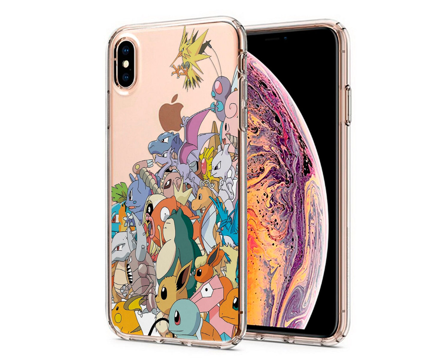 All Pocket Monsters phone case for iPhone Gifts Clear Cell Silicone Cover
