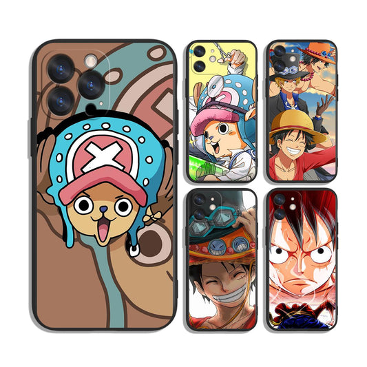 Anime Shonen Ocean Journey Straw Crew World phone case for iPhone – Protective and Stylish - Fits Most Models - Unique Printed Design
