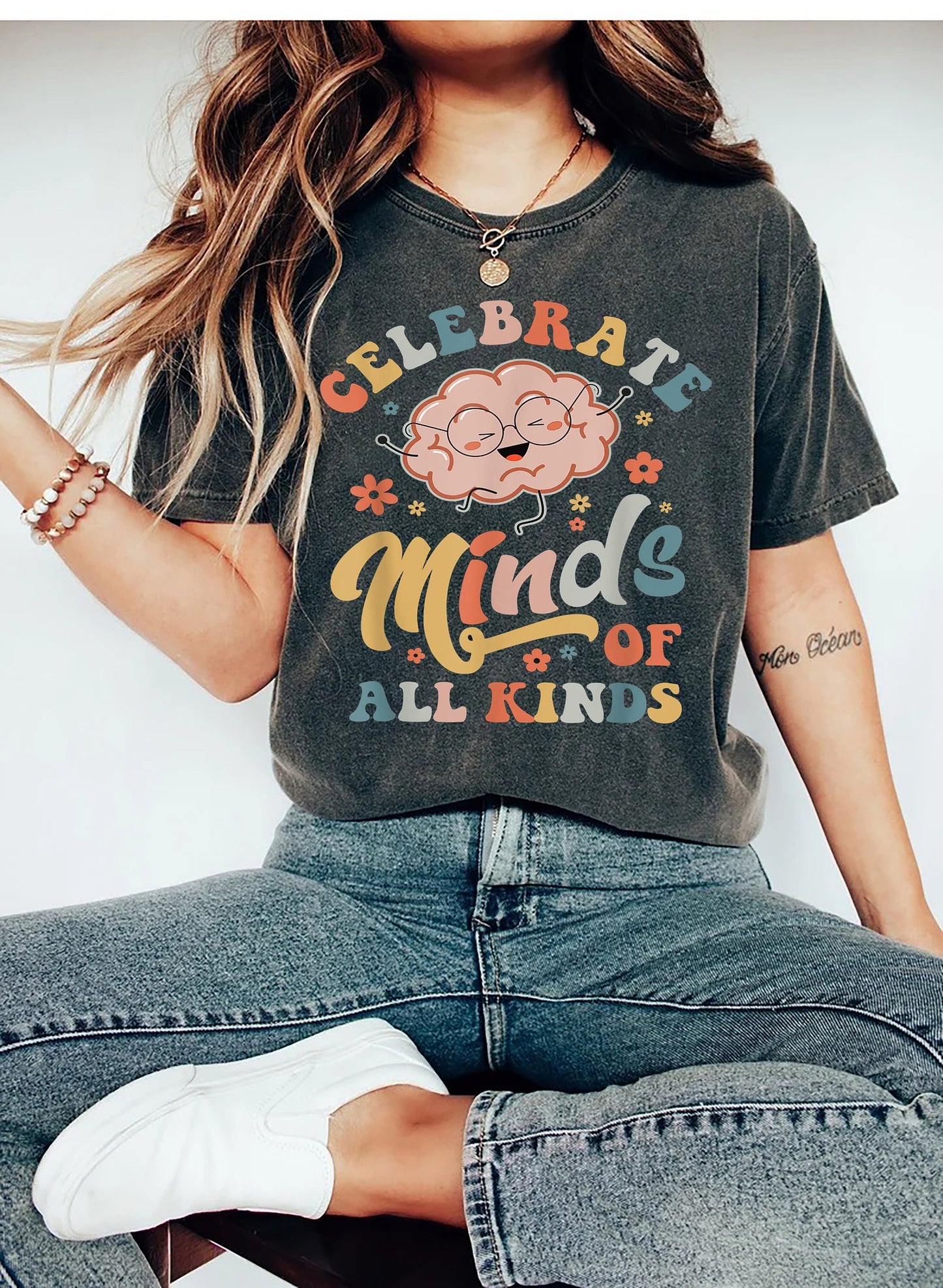 Autism Shirt,Neurodiversity Shirt,Autism Awareness Shirt,Neurodivergent Shirt, ADHD Shirt,Inclusion Shirt,Celebrate Minds of All Kinds Shirt