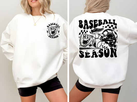 Baseball Skeleton Sweatshirt, Season Baseball Shirt, Baseball Lover Gift, Baseball Shirt, Baseball Team Shirt, Season Shirt