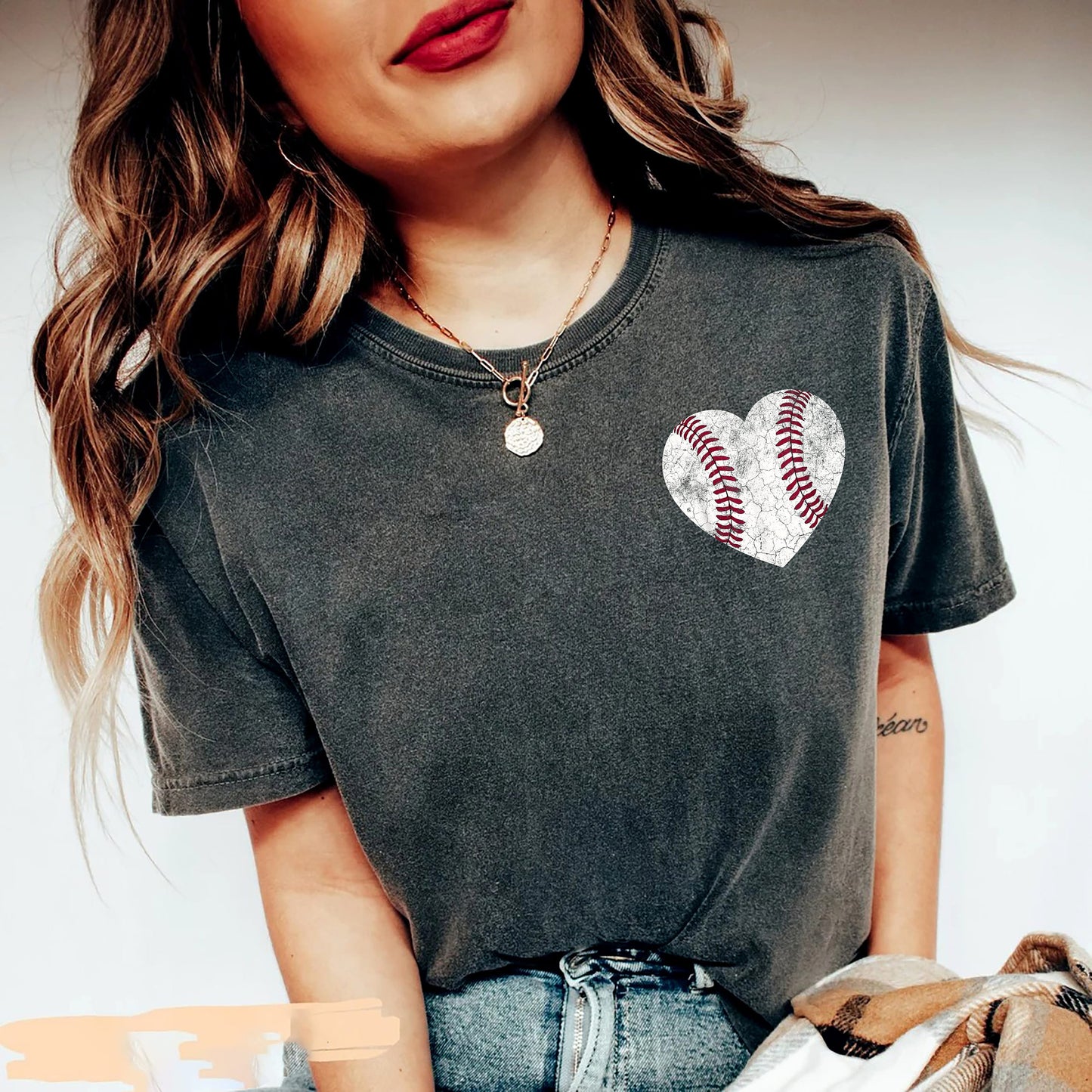 Baseball Mom shirt, Baseball Comfort Colors , Baseball Pocket Shirt, Baseball Gift, Baseball Heart Shirt, Sports Mom tee, Baseball Fan tee