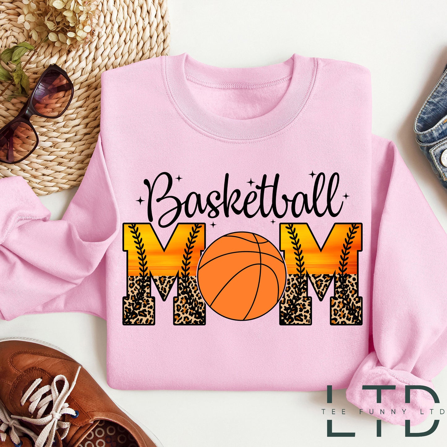Basketball Mom Shirt, Retro Mom Basketball Tee, Gave til Mom, Mors Dags skjorte, Mors Dags gave, Sport Mom Tee, Basketball Mom