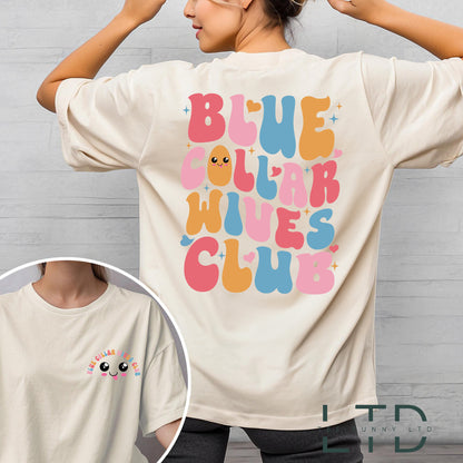Blue Collar Wife Shirt, In My Blue Collar Wife Era Shirt, Collar Wife Shirt, Spoiled Wife Shirt, Wife Era, Blue Collar Wives Club Sweatshirt