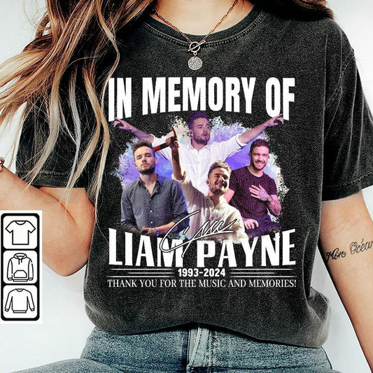 Blvckstyle Liam Payne, In Memory Of Liam Payne, Retro Rip Liam Payne For Fans Unisex Shirt, 1D Fan Gift