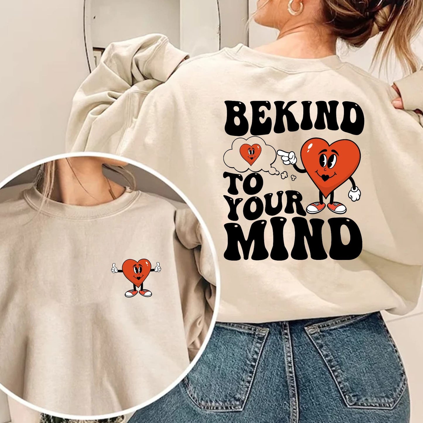 Be Kind To Your Mind Shirt, Be Kind Mental Health Shirt Women, Be Kind Anxiety Shirt, Mindfulness Shirt, Mental Awareness Depression Shirt