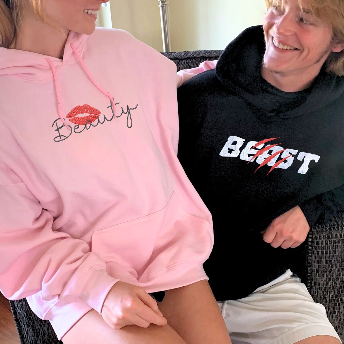 Bernedoodle Mom Sweatshirt or Hoodie, Custom Embroidered Gift from Photo Name