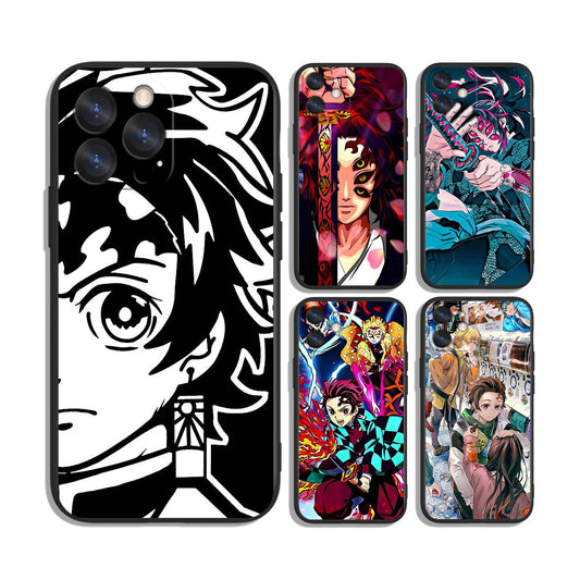 Breath of Anime Demon Night Phone Case for iPhone – Protective and Stylish - Fits Most Models - Unique Printed Design