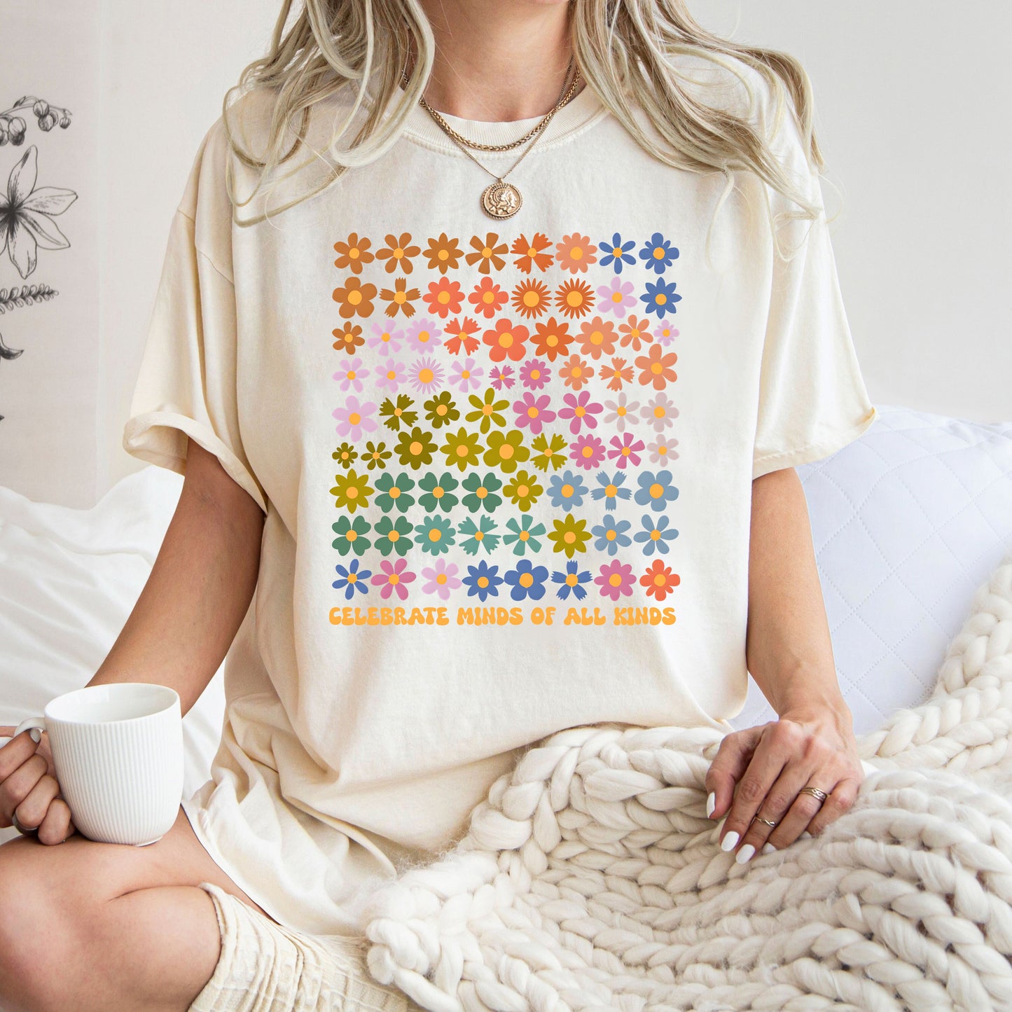 Celebrate Minds Of All Kinds Shirt, Neurodiversity Sweatshirt, ADHD Tee,SPED Teacher Gift,Autism Awareness Shirt,Autism Month Tee,Autism Tee