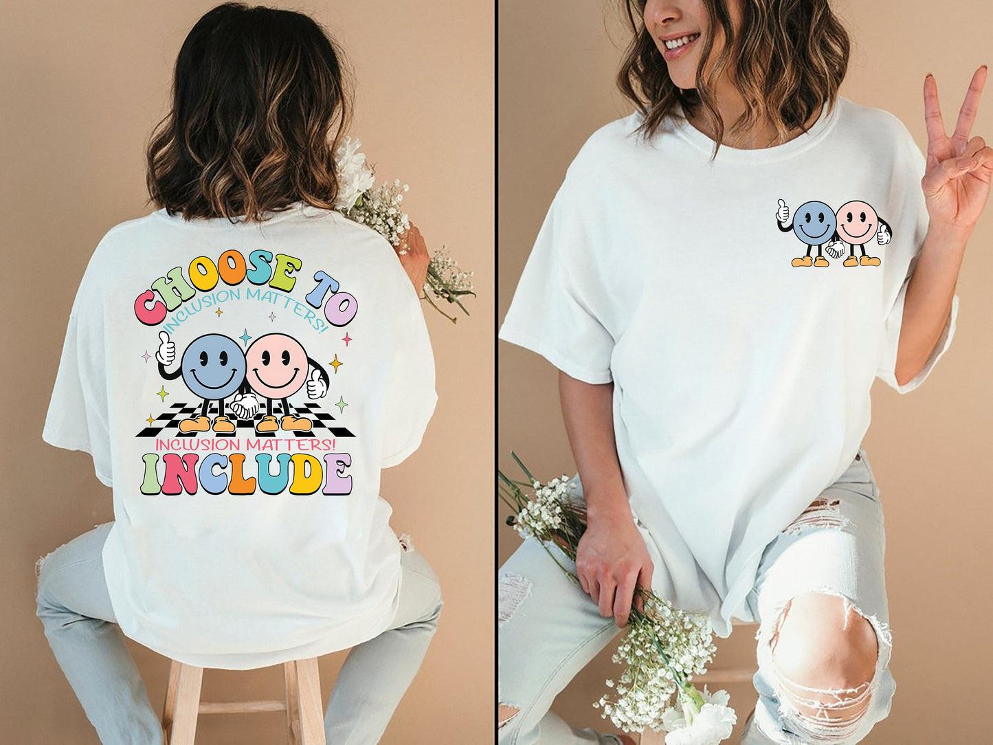 Choose To Include Shirt, SPED Teacher Gift, Be Kind Sweatshirt, Neurodiversity Shirt, Inclusion Shirt, Special Education Teacher Hoodie