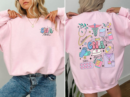 CNA Sweatshirt, Cna Gift, Certified Nursing Assistant, Nurse Gifts, Cna Graduation Sweatshirt, Nurse Sweater, Nurse Aid Gift, Nurse tee gift