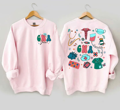 CNA Sweatshirt, Cna Gift, Certified Nursing Assistant, Nurse Gifts, Cna Graduation Sweatshirt, Nurse Sweater, Nurse Aid Gift, Nurse Pullover