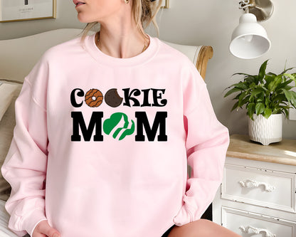 Cookie Mom Sweatshirt, Cookie Dealer Shirt,Scout Leader Gift,Girl Scout Cookie Shirt,Cookie Dealer Gift,Cookie Mom Gift,Mom Life Shirt