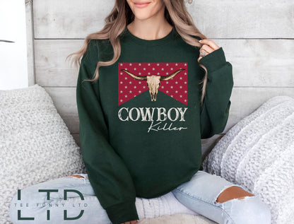Cowboy Killer Shirt, Western Shirt, Southern gift, Country Girl, Country t-shirt, Vintage Tee, Retro Cowgirl cowboy Shirt, Boho Shirt 1