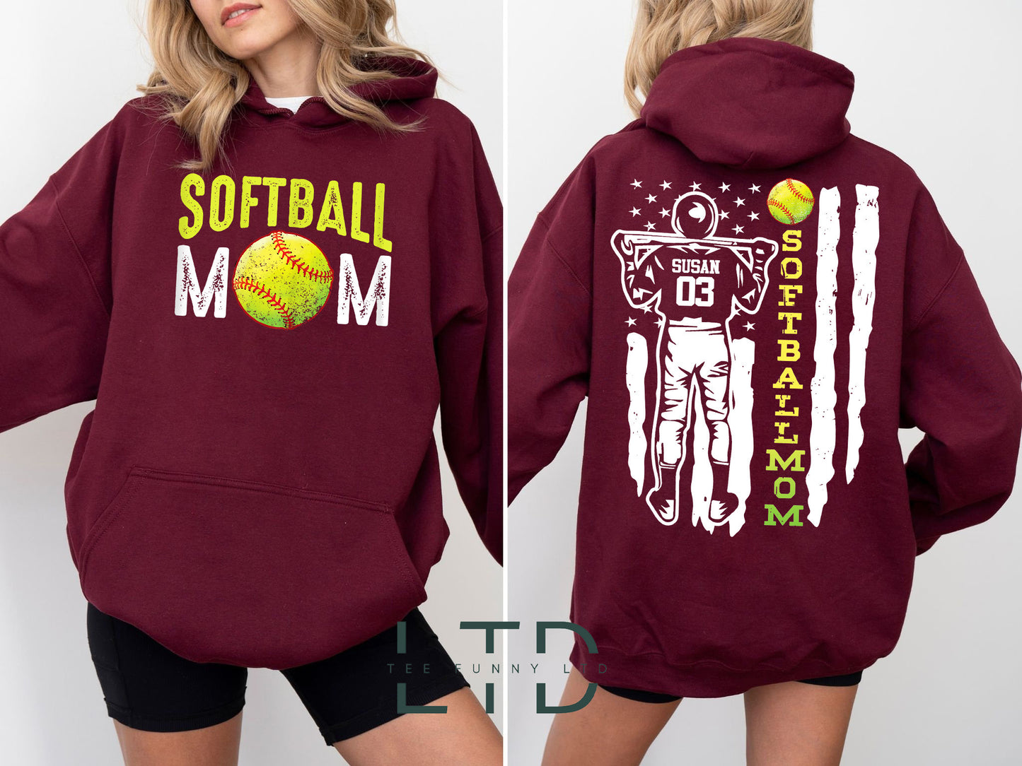 Custom Softball Mom Shirt, Game Day, Softball Player,  Softball Mom Shirt, Sports Shirt, Softball Mom Gift, Softball Mom Tee 1