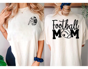 Customized Football Mom Sweatshirt - Your Name Football Shirt - Football Shirt - Game Day Shirt - Football Season Shirt - Football Mom tee