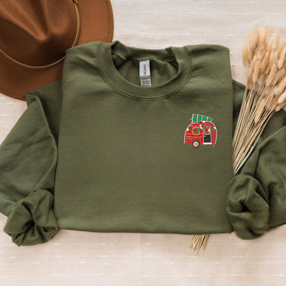 Chihuahua Sweatshirt or Hoodie, Custom Embroidered Gift from Photo Name