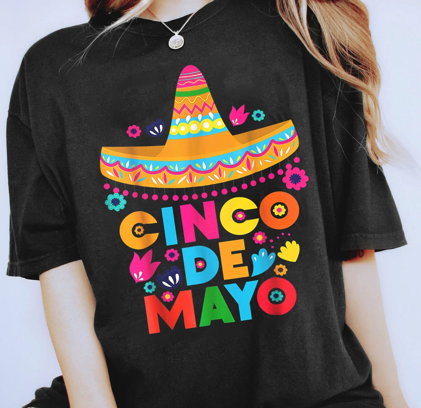 Cinco De Mayo Tee Shirt, Mexicansk Fiesta 5 De Mayo T-Shirt, Mexicansk Festival Gift Shirt, Happy Cinco De Mayo skjorte, Fiesta Party Shirt