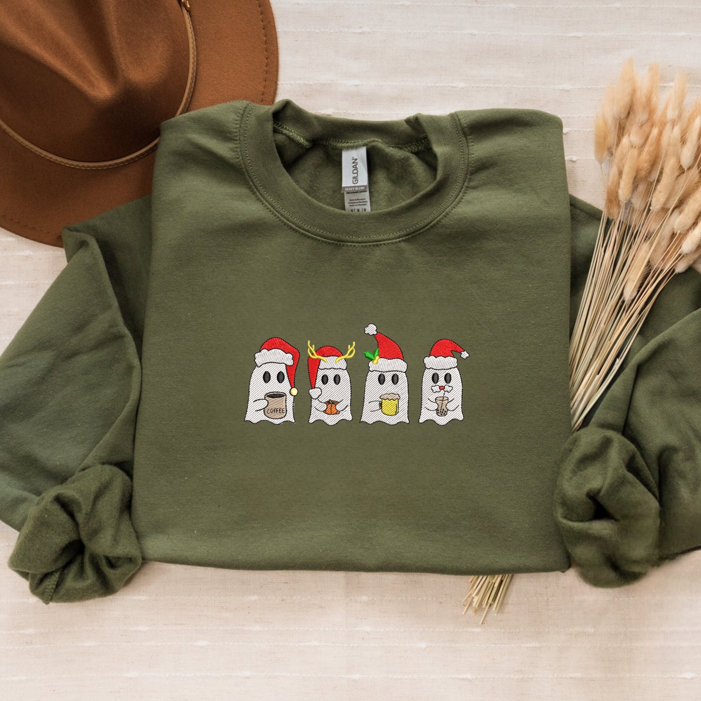 Coding Love Program Sweatshirt  Hoodie with Custom Embroidered on Sleeve