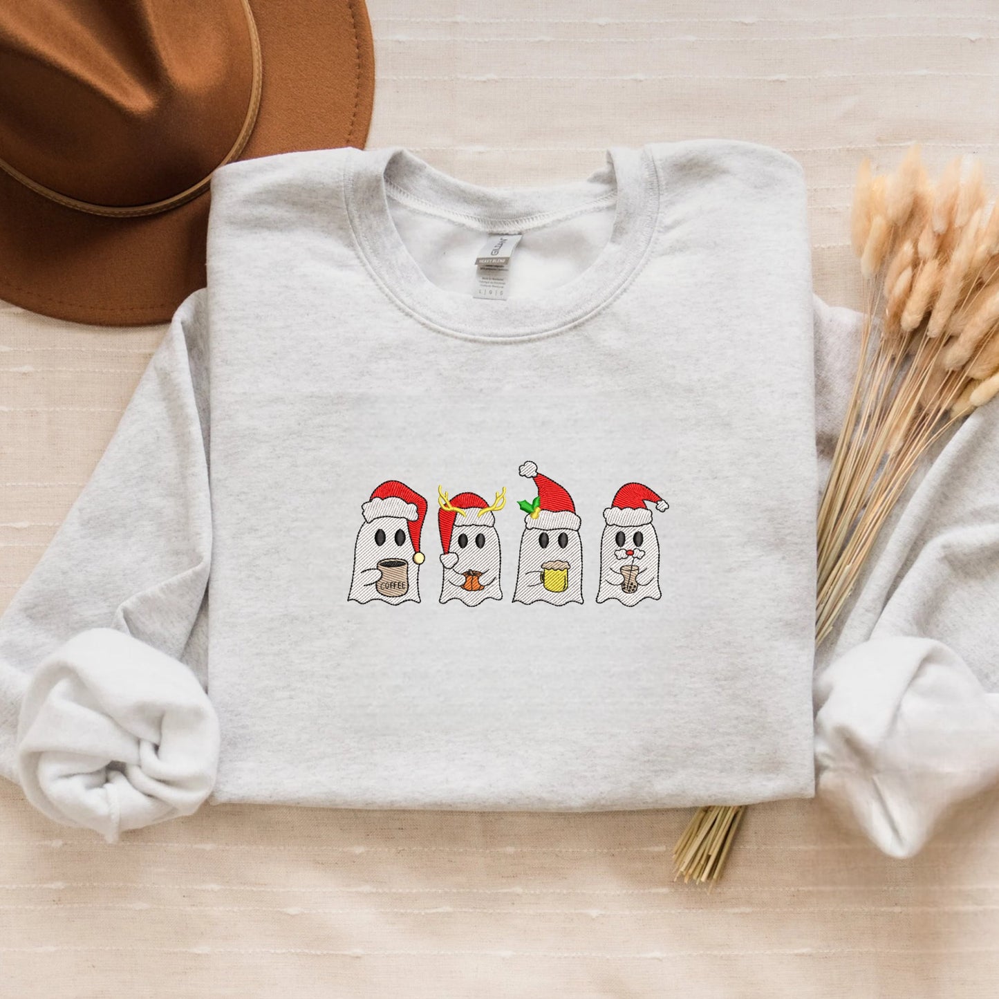 Coding Love Program Sweatshirt  Hoodie with Custom Embroidered on Sleeve