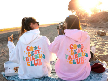 Cool Best Friends Club Sweatshirt, Best Friends Sweatshirt, Best Friend Gift Shirt, Birthday Friends Gift, Sister Gifts, Besties Sweatshirt