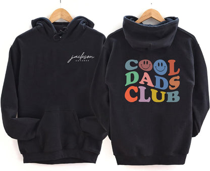 Cool Dad Club 2 Sided Sweatshirt, Custom Dad Shirt, Cool Dad Gift, Dad Birthday Gift, Gift For Dad, Father's Day Gift Shirt, Dad Sweatshirt
