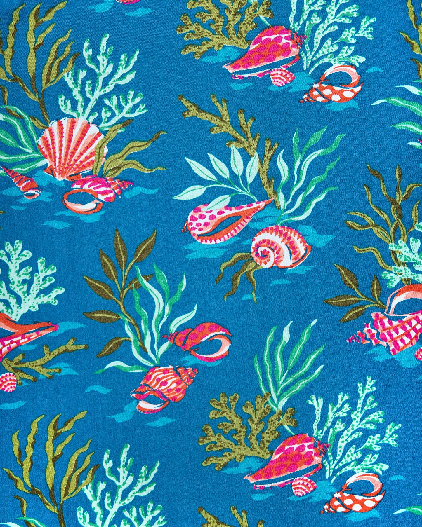 Coral & Conch - Short Pajamas Set - Ocean Breeze