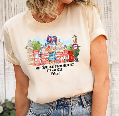 Coronation Shirt, Cute Coronation, Coronation Gifts, Royal Coronation, King Charles III Gift, Kids Coronation Top, Women Celebration shirt