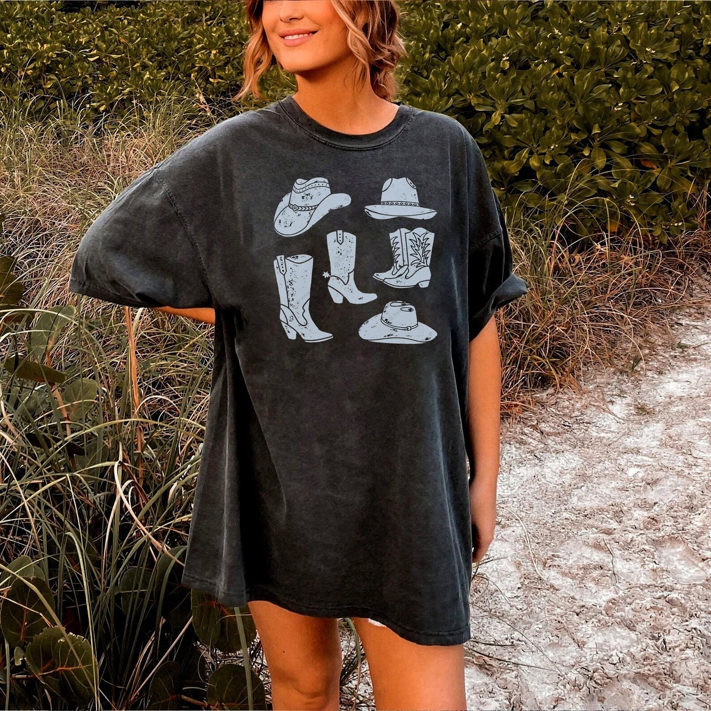Cowgirl Boots Shirt, Country Concert Tee, Western Graphic Tee for Women, Cute Country Shirts, Cowgirl Shirt, Western t shirt