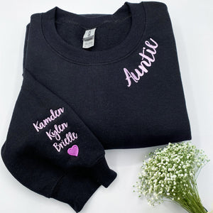 Custom Duck Duck Goose Sweatshirt or Hoodie, Embroidered for Couple Valentine's Gifts