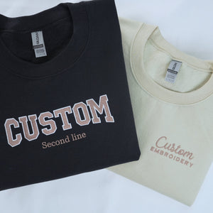 Custom Embroidered Logo Company Sweatshirt