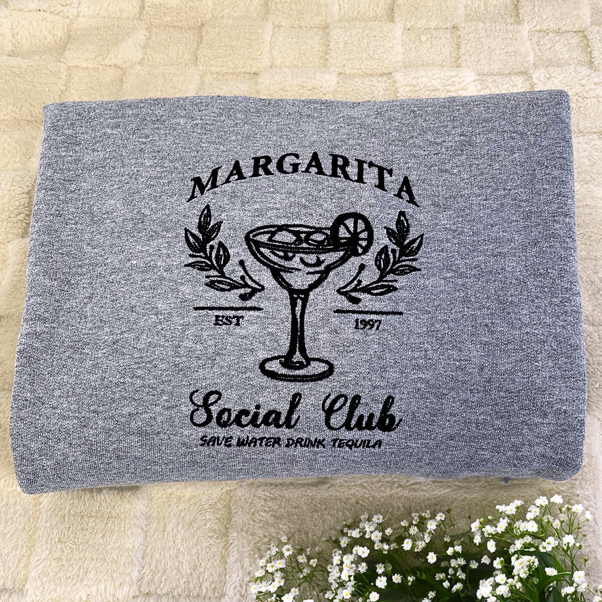 Custom Embroidered T-Shirt with Same Design (Bella Canvas)