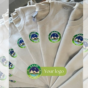 Custom Embroidered T-Shirt with Your Photo, Logo or Any Text