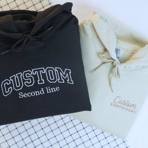 Custom Embroidered Sweatshirts - Unique Gift for Men or Women