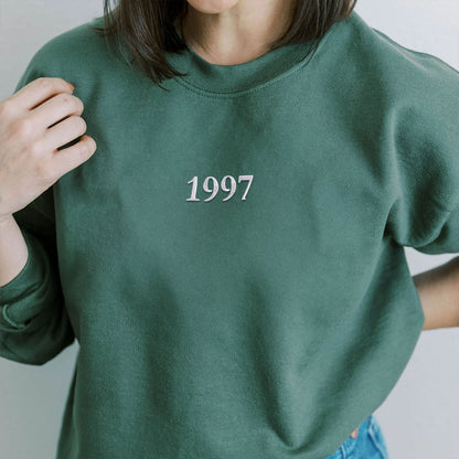 Custom Embroidered Wedding Anniversary Gift for Couple Friends Sweatshirt or Hoodie