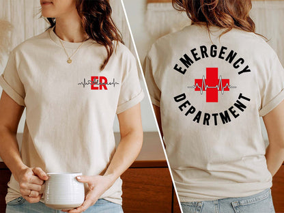 Custom Emergency Department Tee, ER Nurse Tshirt, Emergency Room Tech Gift, ER Tech shirt, Emergency Nurse, Emergency Nurse Gift, Nurse Grad