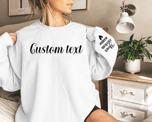 Custom Mama Sweatshirt with Daughter and Son Names, Personalized Mama Shirt, Custom Mom Shirt, Cute Gift For Mom, Mother's Day Gifts shirt