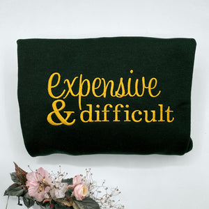 Custom Sweater Embroidery, Personalized Embroidered Sweatshirts