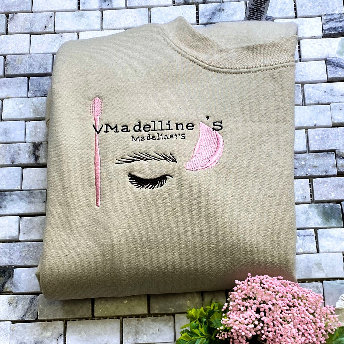 Custom Embroidered Portrait from Photo Tote Bag with Same Design