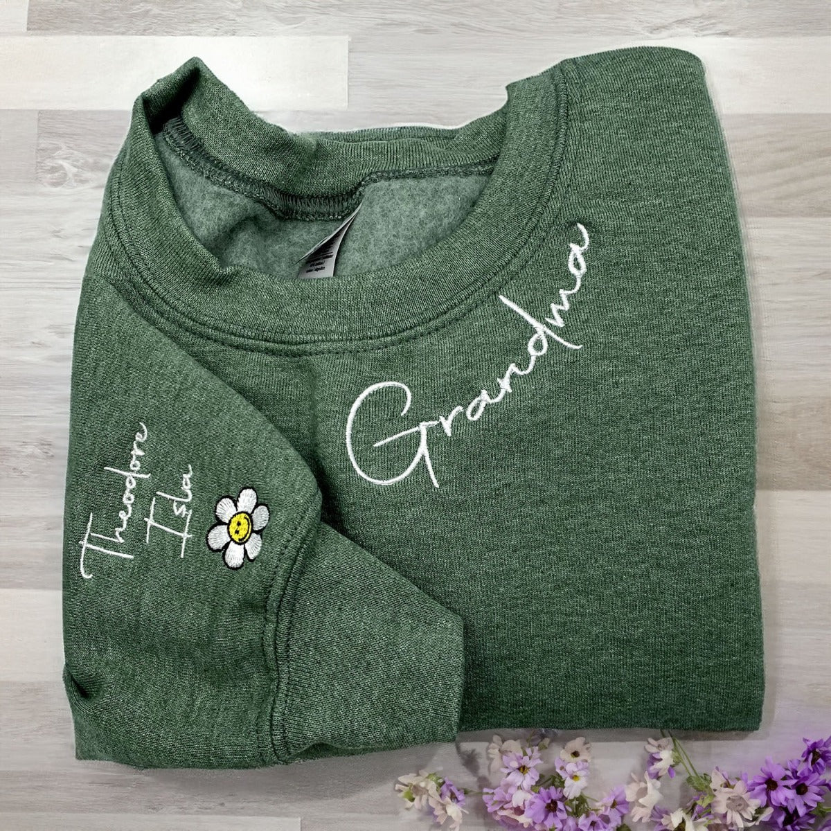 Custom Embroidered Portrait from Photo Tote Bag with Same Design
