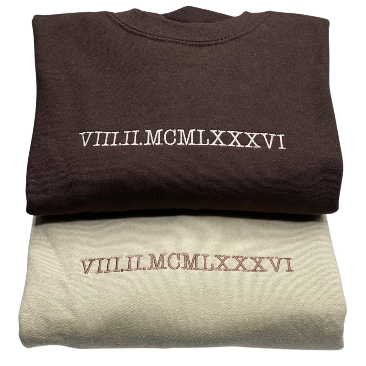 Custom Embroidered Year Sweatshirt