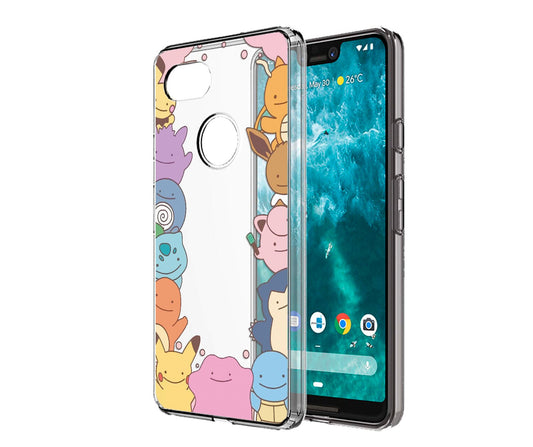Cute Japan Monster Case, Japan Clear Protective Phone Case for iPhone