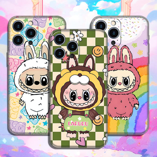Cute Labubu Anime Phone Case for iPhone labubu anime case