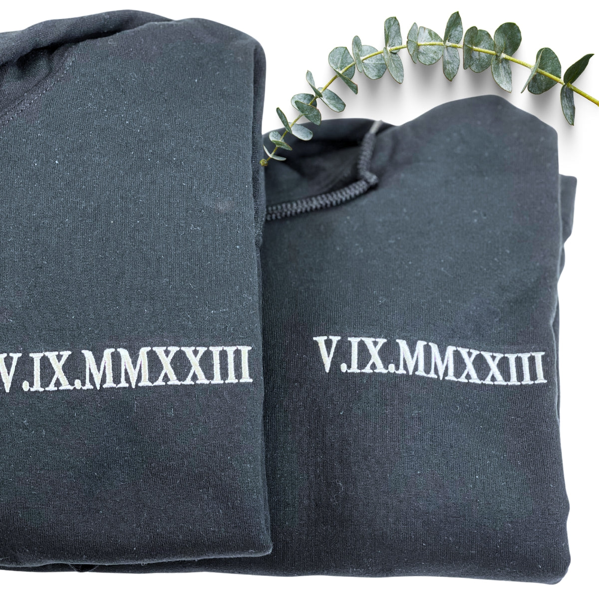 Dad Sweatshirt or Hoodie, Embroidered Gift with Father and Son Daughter Portrait Photo